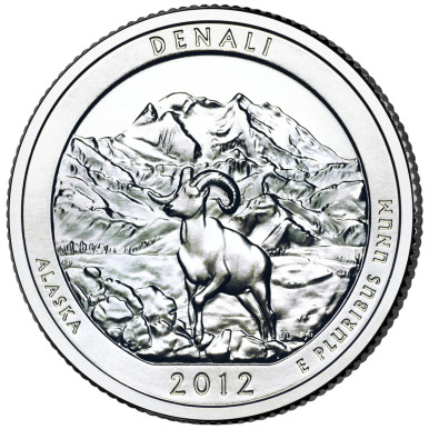 2012-D Denali National Park Quarter