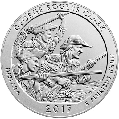 2017-S George Rogers Clark National Park Quarter