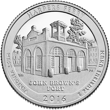 2016-D Harper's Ferry National Park Quarter