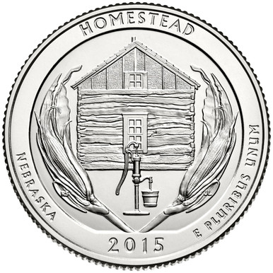 2015-D Nebraska Homestead National Park Quarter