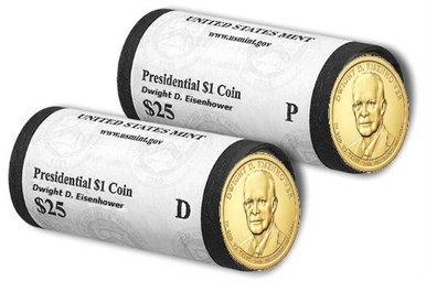 2015-D Dwight Eisenhower Dollar Roll