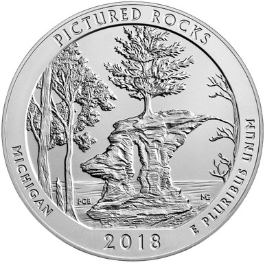 2018-S Pictured Rocks National Park Quarter