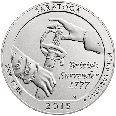 2015-S Saratoga National Park Quarter