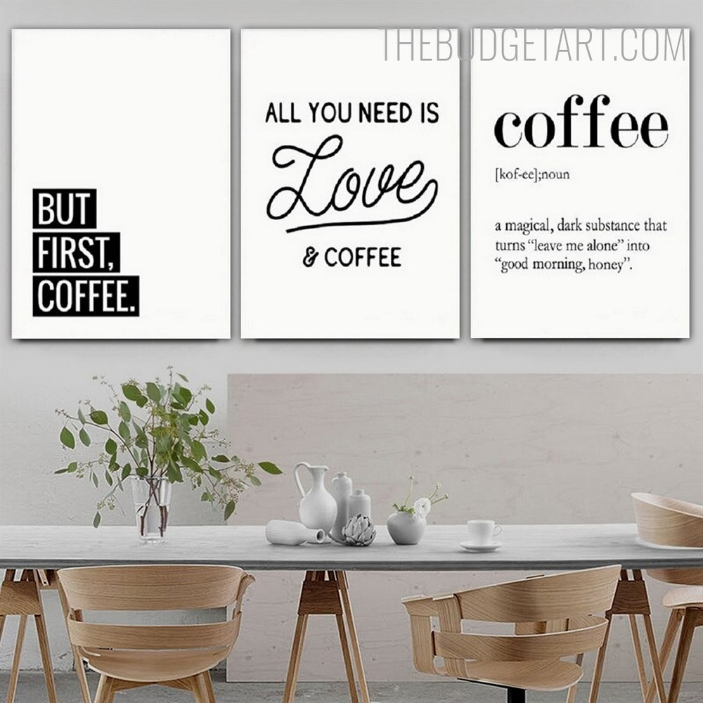 Magical Typography Quotes Contemporary Painting Picture Canvas Print for Room Wall Décor