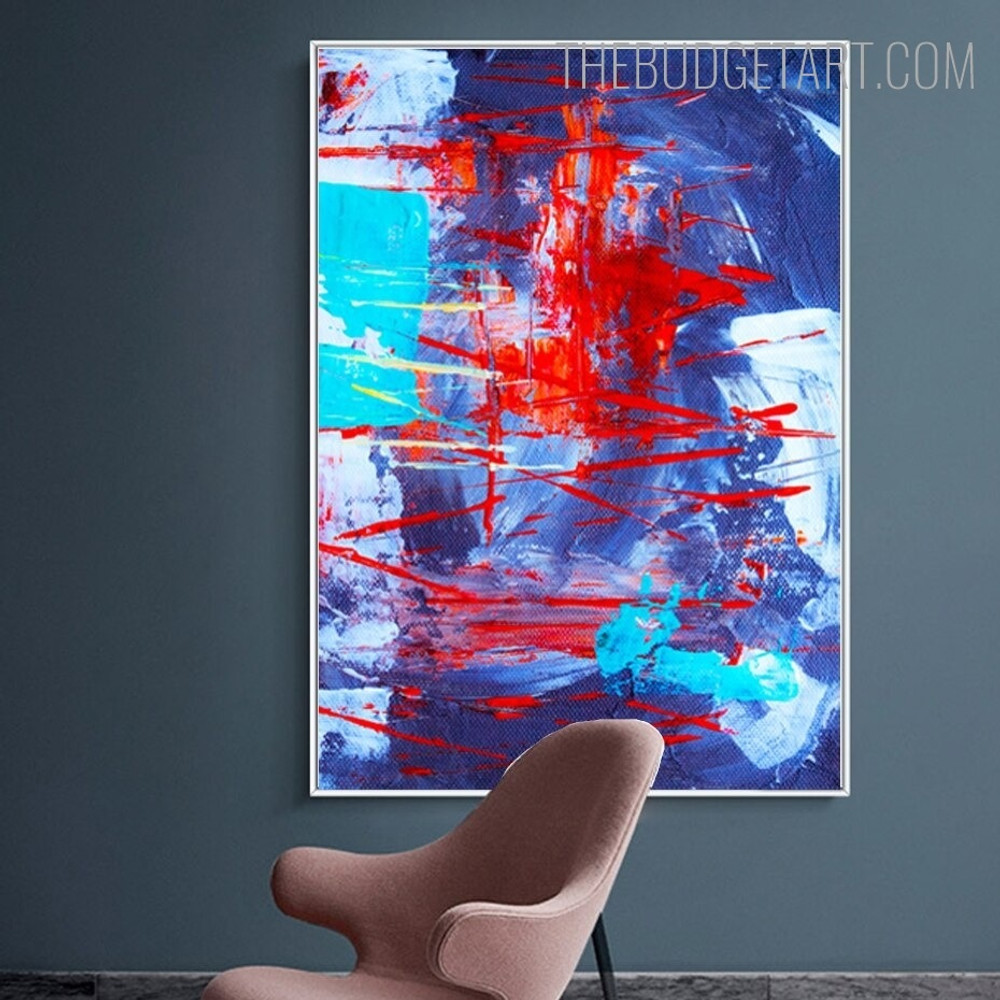 Mixture Stigma Abstract Contemporary Painting Picture Canvas Print for Room Wall Garnish