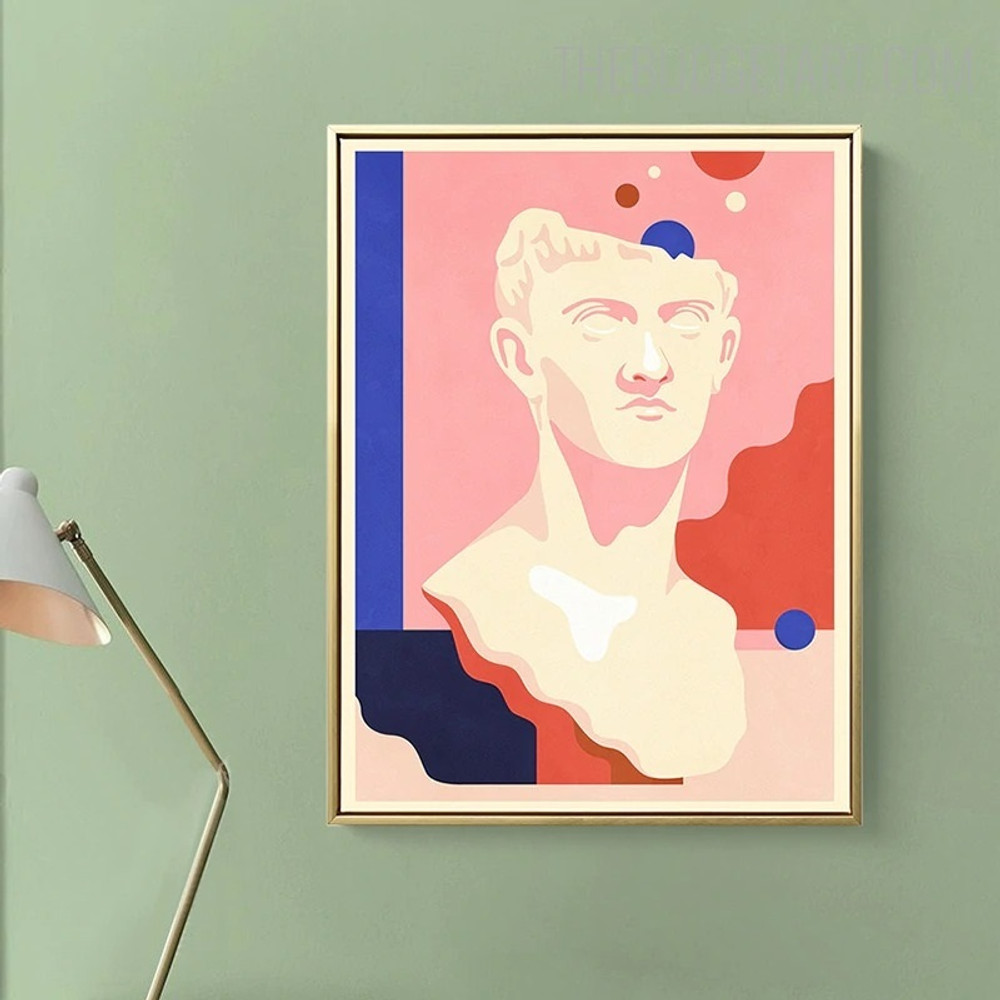 David Sculpture Modern Painting Picture Canvas Print for Room Wall Assortment