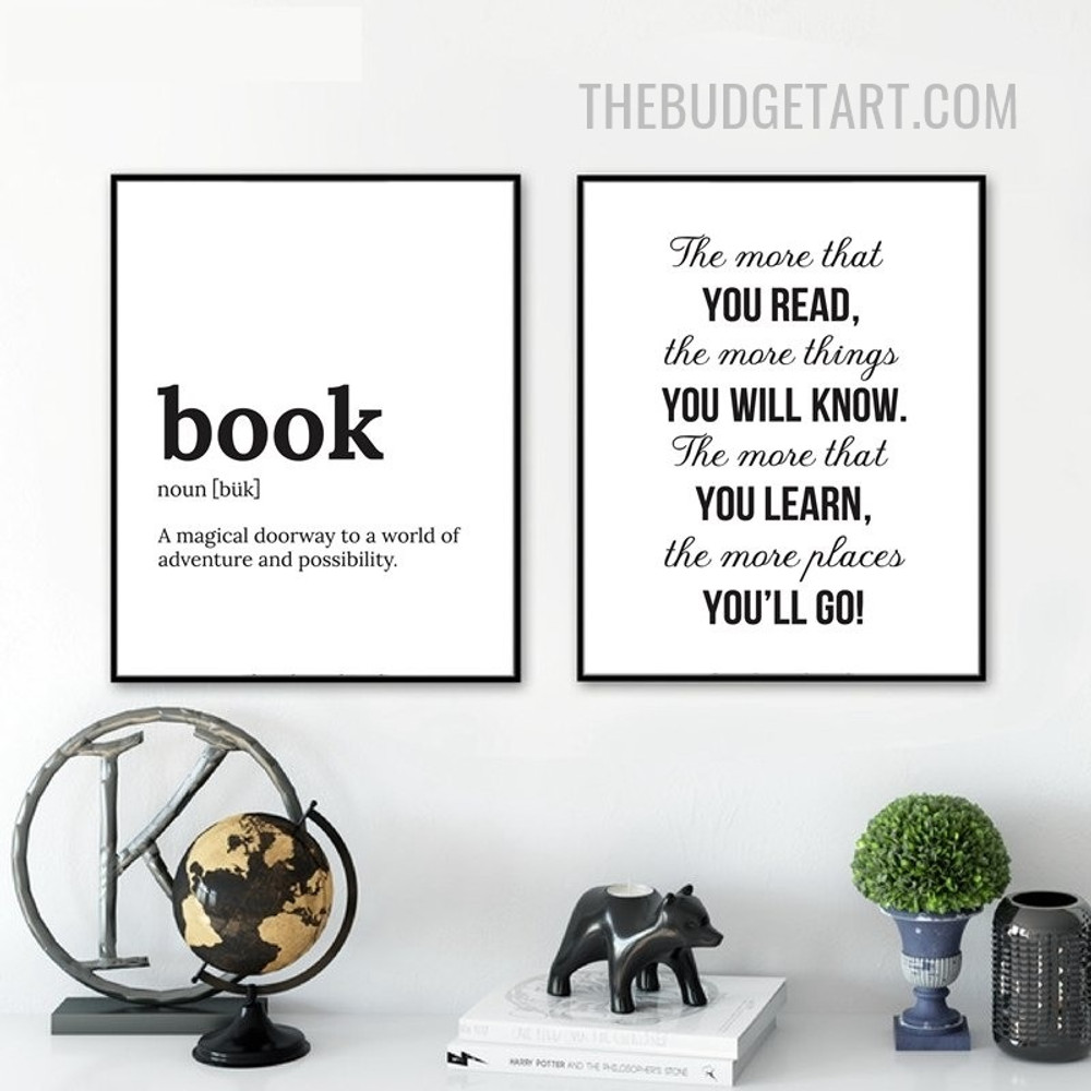 You Will Know Typography Modern Painting Pic Canvas Print for Room Wall Equipment
