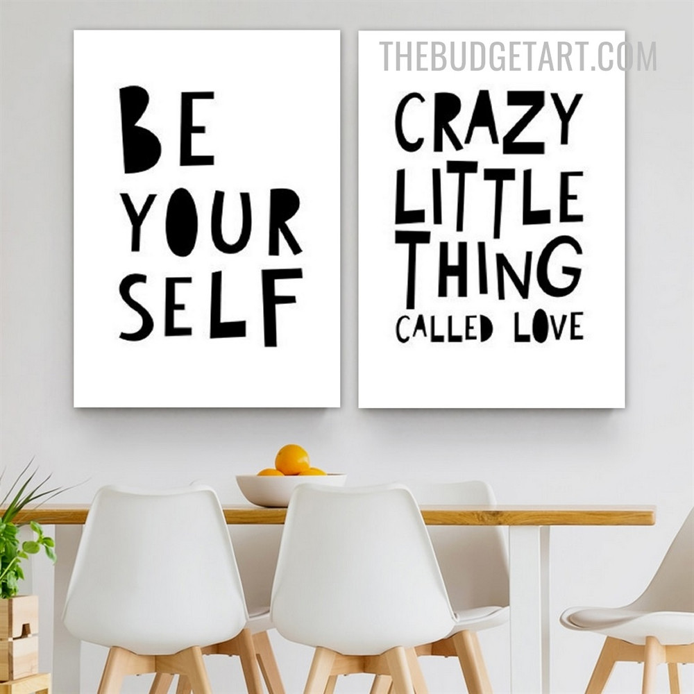 Called Love Typography Modern Painting Picture Canvas Print for Room Wall Embellishment