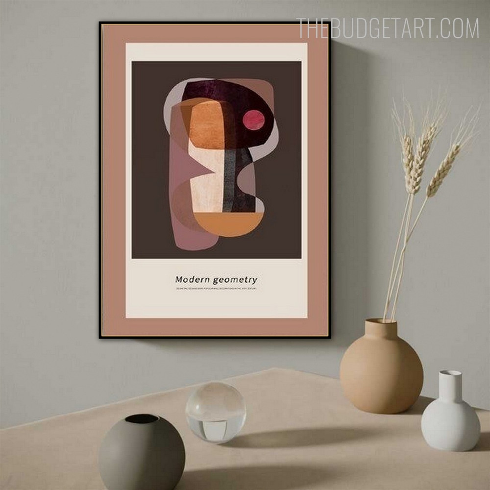 Face Abstract Modern Artwork Pic Canvas Print for Room Wall Garnish