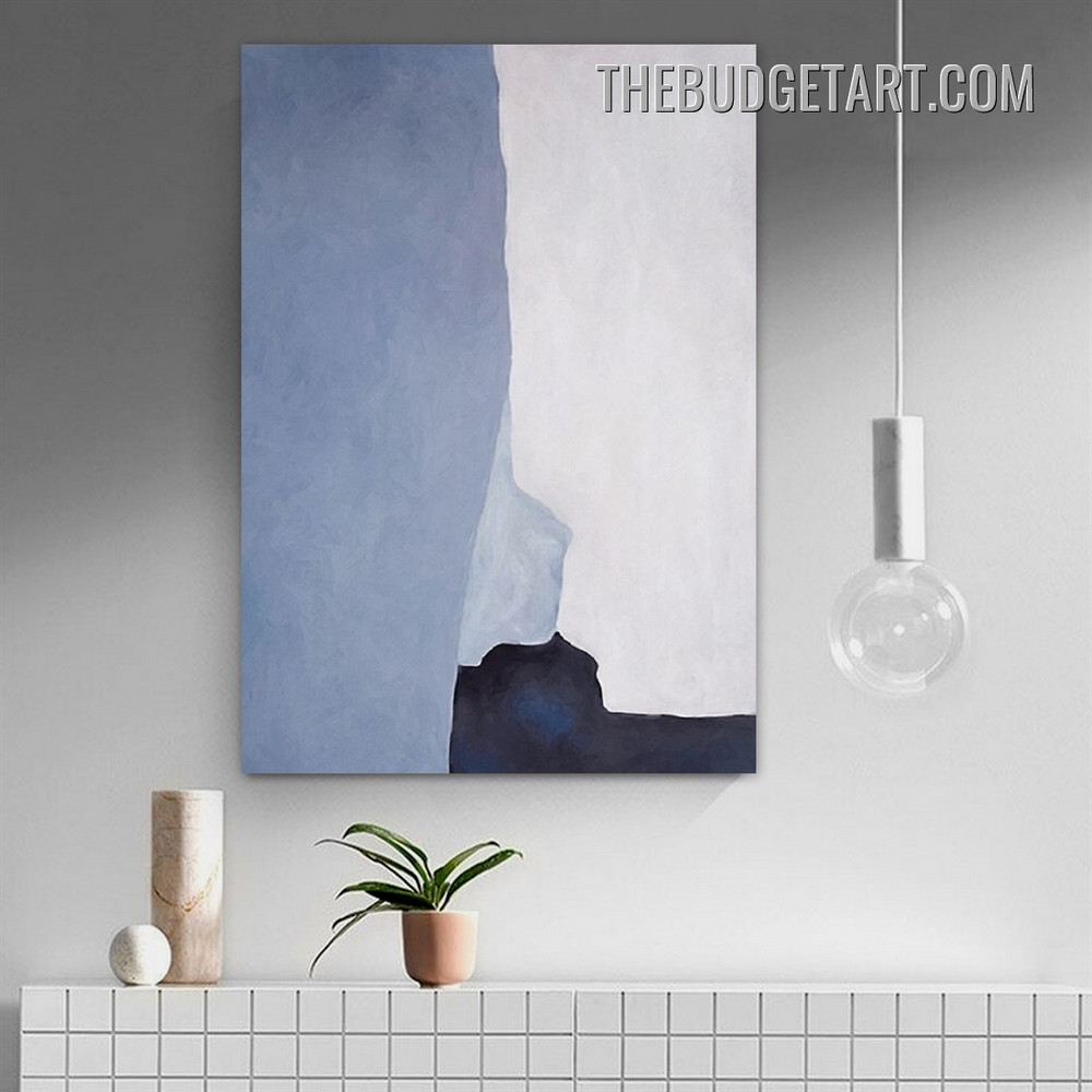 Bold Flaw Abstract Watercolor Scandinavian Painting Picture Canvas Art Print for Room Wall Disposition