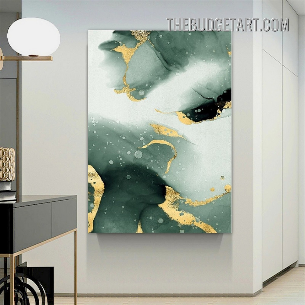 Dots Abstract Watercolor Painting Picture Canvas Wall Art Print for Room Flourish Dots Abstract Watercolor Painting Picture Canvas Wall Art Print for Room Flourish