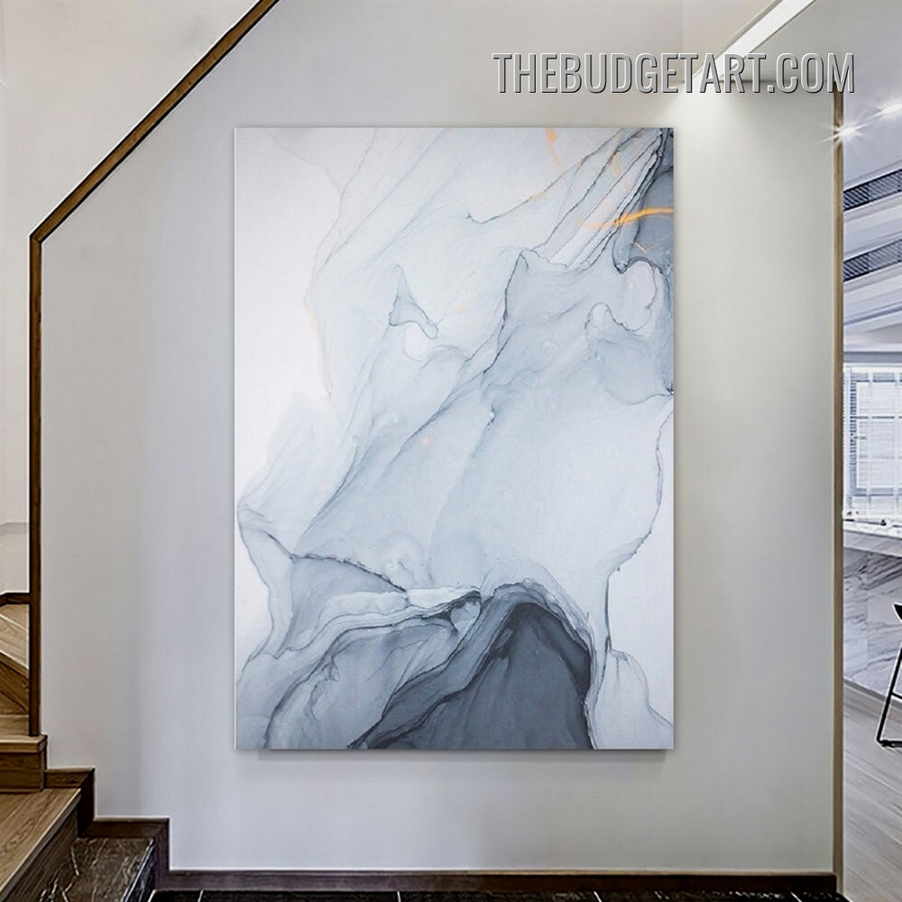 Marble Pattern Abstract Modern Painting Picture Canvas Art Print for Room Wall Equipment