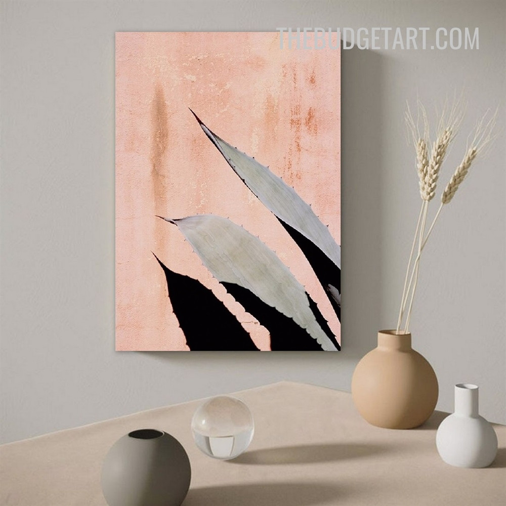 Agave Leaves Botanical Scandinavian Painting Picture Canvas Art Print for Room Wall Garnish