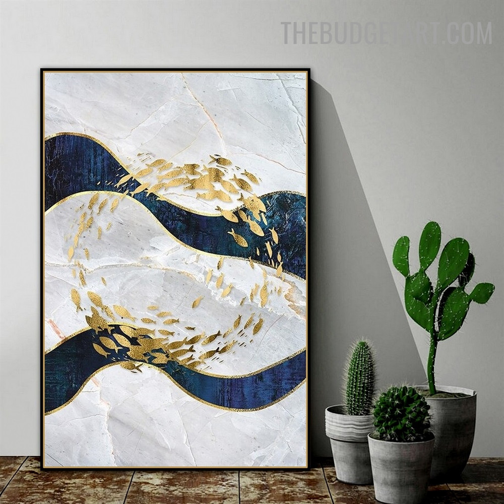 Perches Abstract Animal Modern Artwork Photo Canvas Print for Room Wall Outfit