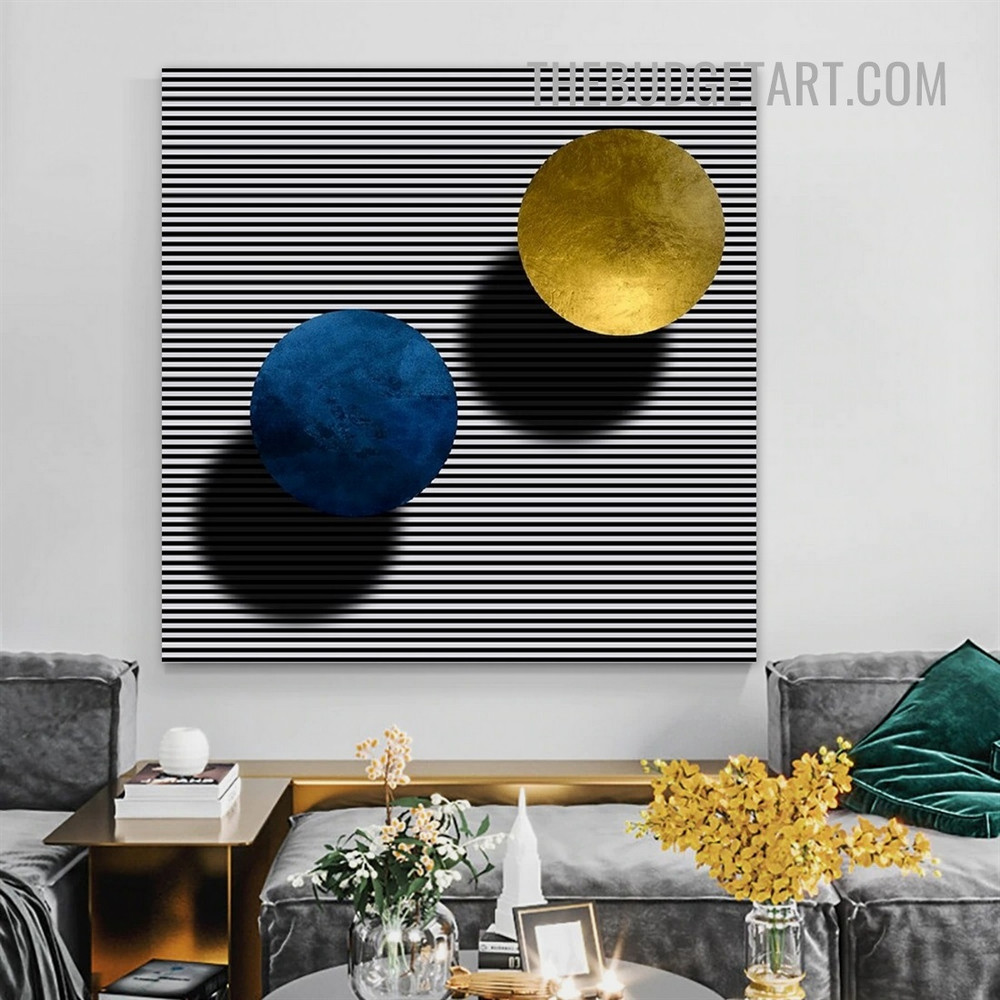 Colorful bolls Abstract Geometric Modern Painting Picture Canvas Art Print for Room Wall Garnish