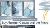 Buy Abstract Canvas Wall Art Prints Video for Living Room Decor Ideas