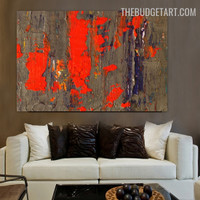 Flaws 100% Handmade Acrylic Texture Abstract Contemporary Art on Canvas Wall Accent Finery