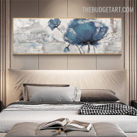 Blooming Life Spot Handmade Acrylic Texture Canvas Painting Abstract Floret Wall Decor