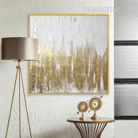 Colorific Splash Handmade Abstract Contemporary Texture Canvas Painting by Experience Artist for Room Wall Assortment