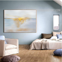 Colorific Stains Spots Abstract Contemporary Handmade Texture Canvas Painting for Room Wall Garniture
