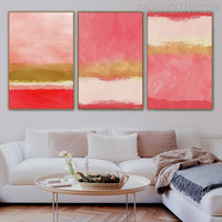 Motley Speck Abstract Contemporary Modern Painting Picture Canvas Print for Room Wall Adornment