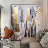 Colorific Tarnishes Handmade Famous Abstract Contemporary Texture Canvas Artwork for Wall Hanging Décor