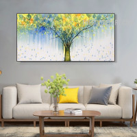 Dot Tree Spots Handmade Acrylic Abstract Botanical Wall Artwork for Room Disposition