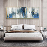 Motley Mark Spots Abstract Contemporary Handmade Texture Canvas Artwork for Room Garnish