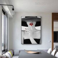 Female Person Abstract Fashion Modern Painting Picture Canvas Print for Room Wall Embellishment