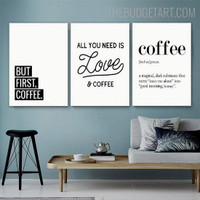 Magical Typography Quotes Contemporary Painting Picture Canvas Print for Room Wall Embellishment