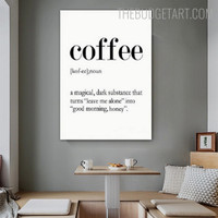 Leave Me Alone Typography Quotes Contemporary Painting Picture Canvas Print for Room Wall Assortment