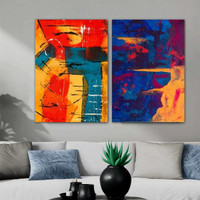 Tarnish Inks Abstract Modern Painting Picture Canvas Print for Room Wall Assortment