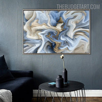 Marble Texture Abstract Modern Artwork Image Canvas Print for Room Wall Assortment