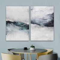 Lines Patch Abstract Modern Painting Picture Canvas Print for Room Wall Disposition