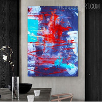 Mixture Stigma Abstract Contemporary Painting Picture Canvas Print for Room Wall Tracery