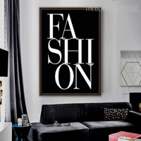 Fashion Quote Scandinavian Painting Photo Canvas Print for Room Wall Decoration