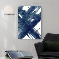 Vertical Rectangles Nordic Abstract Contemporary Painting Picture Canvas Print for Room Wall Decoration
