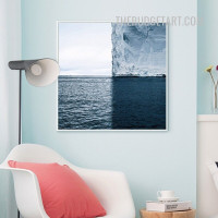 Seascape Nordic Naturescape Painting Pic Canvas Print for Room Wall Garniture
