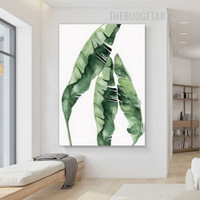 Banana Leaves Nordic Painting Picture Botanical Art Print Canvas Room Wall Décor