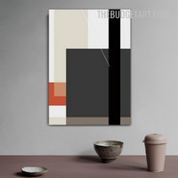 Geometric Figures Modern Painting Picture Canvas Abstract Print Wall Art Room for Flourish