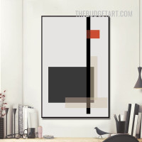 Geometric Pattern Modern Painting Picture Canvas Abstract Wall Art Print for Room Wall Getup