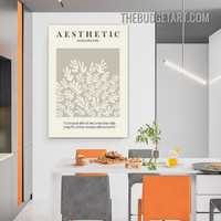 Aesthetic Typography Modern Painting Picture Canvas Wall Art Print for Room Outfit