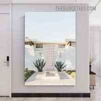 Home Doorway Landscape Modern Painting Picture Canvas Print for Room Wall Embellishment