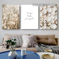 Simple Typography Modern Painting Picture 3 Piece Canvas Wall Art Prints for Room Ornamentation