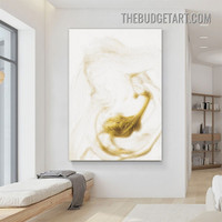 Glitter Tarnish Modern Painting Picture Abstract Canvas Wall Art Print for Room Finery