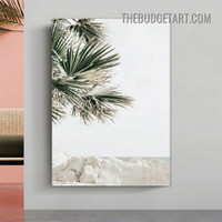 Palm Tree Botanical Vintage Painting Picture Canvas Wall Art Prints for Room Embellishment