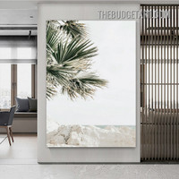 Palm Tree Botanical Vintage Painting Picture Canvas Wall Art Prints for Room Drape