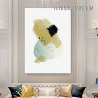 Stigmas Watercolor Modern Painting Picture Abstract Canvas Wall Art Print for Room Ornamentation