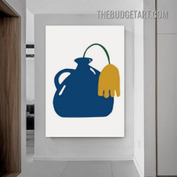 Flowerpot Nordic Abstract Painting Picture Canvas Modern Wall Art Print for Room Flourish Flowerpot Nordic Abstract Painting Picture Canvas Modern Wall Art Print for Room Flourish