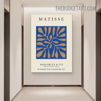 Henri Matisse Leaves Abstract Vintage Painting Picture Canvas Wall Art Print for Room Decoration